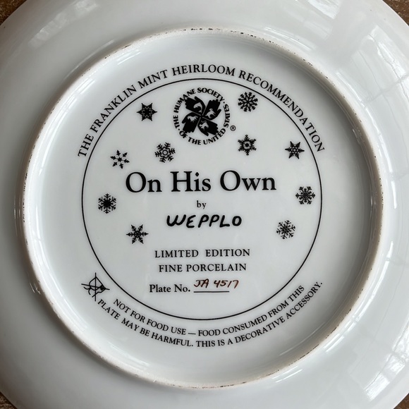 The Franklin Mint "On His Own" by Wepplo - Picture 3 of 6